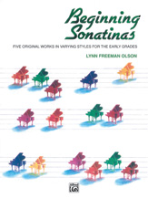 Beginning Sonatinas piano sheet music cover